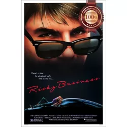 RISKY BUSINESS 1983 80s OFFICIAL ORIGINAL CINEMA MOVIE PRINT PREMIUM POSTER