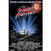 INVADERS FROM MARS 1986 80s ORIGINAL MOVIE CINEMA PRINT PREMIUM POSTER