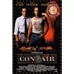 CONAIR NICOLAS CAGE CLASSIC 1997 FILM ORIGINAL MOVIE PRINT PREMIUM POSTER