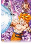 GOKU FIGHTING FRIEZA DRAGONBALL Z VEGETA WALL ART PRINT PREMIUM POSTER GOKU FIGHTING FRIEZA DRAGONBALL Z VEGETA WALL ART PRINT PREMIUM POSTER