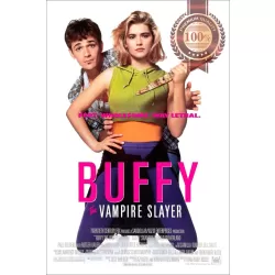 BUFFY THE VAMPIRE SLAYER  1992 90s ORIGINAL MOVIE CINEMA PRINT PREMIUM POSTER