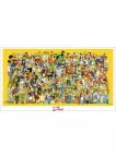 THE SIMPSONS CHARACTERS CAST TV SHOW ORIGINAL DRAWN ART PRINT PREMIUM POSTER THE SIMPSONS CHARACTERS CAST TV SHOW ORIGINAL DRAWN ART PRINT PREMIUM POSTER
