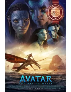 AVATAR THE WAY OF WATER 2022 ORIGINAL CINEMA OFFICIAL MOVIE PRINT PREMIUM POSTER