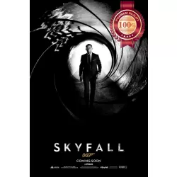 SKYFALL JAMES BOND 007 GUNBARREL ORIGINAL CINEMA MOVIE PRINT PREMIUM POSTER