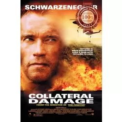 COLLATERAL DAMAGE SCHWARZENEGGER FILM ORIGINAL MOVIE PRINT PREMIUM POSTER