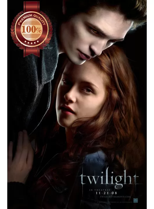 TWILIGHT 2008 TEASER ORIGINAL MOVIE FILM CINEMA PRINT PREMIUM POSTER TWILIGHT 2008 TEASER ORIGINAL MOVIE FILM CINEMA PRINT PREMIUM POSTER