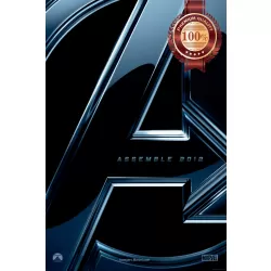THE AVENGERS TEASER A ASSEMBLE ORIGINAL CINEMA MOVIE PRINT PREMIUM POSTER