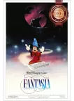 FANTASIA 1940 40s DISNEY CLASSIC ORIGINAL CINEMA MOVIE PRINT PREMIUM POSTER