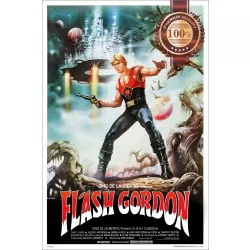 FLASH GORDON 1980 80s ORIGINAL CINEMA MOVIE FILM ART PRINT PREMIUM POSTER
