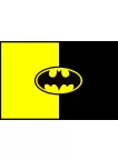 BATMAN LOGO CLASSIC DC ART COMICS MOVIE HOME PHOTO PRINT - PREMIUM POSTER