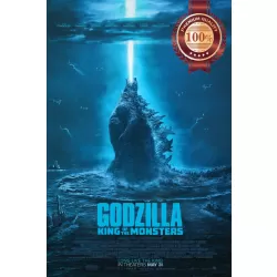 GODZILLA KING OF THE MONSTERS 2019 OFFICIAL CINEMA MOVIE PRINT PREMIUM POSTER