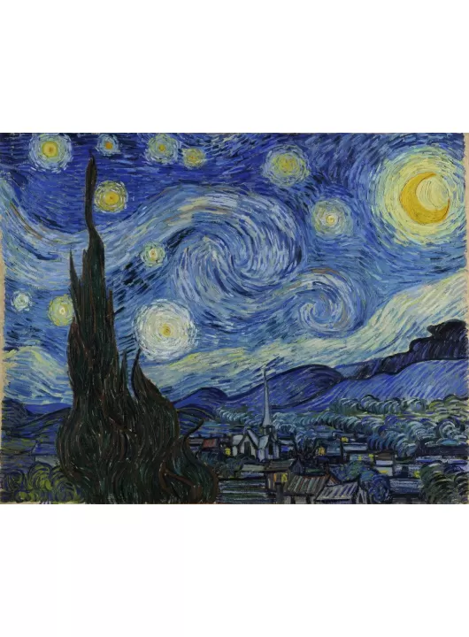 LARGE THE STARRY NIGHT VINCENT VAN GOGH OIL PAINTING ART PRINT PREMIUM POSTER