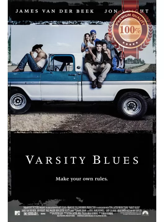 VARSITY BLUES 1999 90s ORIGINAL OFFICIAL CINEMA MOVIE FILM PRINT PREMIUM POSTER