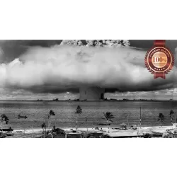OPERATION CROSSROADS BAKER ATOMIC ATOM BOMB WAR TEST PRINT PREMIUM POSTER