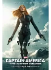 BLACK WIDOW CAPTAIN AMERICA WINTER SOLDIER CINEMA MOVIE PRINT PREMIUM POSTER
