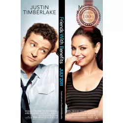 FRIENDS WITH BENEFITS 2011 CINEMA ORIGINAL THEATRICAL MOVIE PRINT PREMIUM POSTER