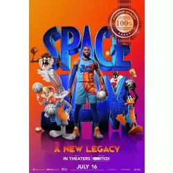 SPACE JAM A NEW LEGACY 2021 ORIGINAL OFFICIAL CINEMA MOVIE PRINT PREMIUM POSTER
