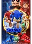 SONIC THE HEDGEHOG 2 2022 MAIN OFFICIAL CINEMA MOVIE FILM PRINT PREMIUM POSTER