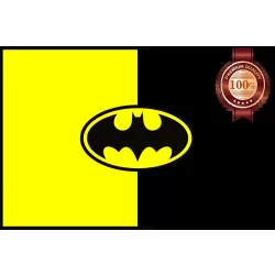 BATMAN LOGO CLASSIC DC ART COMICS MOVIE HOME PHOTO PRINT - PREMIUM POSTER