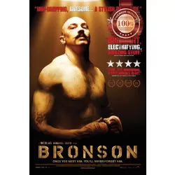 BRONSON 2008 TOM HARDY FILM MOVIE ORIGINAL CINEMA PRINT PREMIUM POSTER