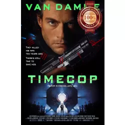 TIMECOP TIME COP VAN DAMME 1994 90s FILM MOVIE ORIGINAL PRINT PREMIUM POSTER