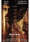 SE7EN SEVEN 1995 90s BRAD PITT MORGAN FREEMAN CINEMA MOVIE PRINT PREMIUM POSTER SE7EN SEVEN 1995 90s BRAD PITT MORGAN FREEMAN CINEMA MOVIE PRINT PREMIUM POSTER