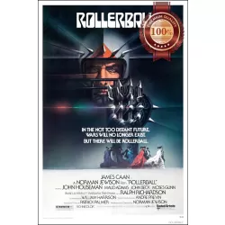 ROLLERBALL 1975 70s SCI-FI ORIGINAL MOVIE FILM ART CINEMA PRINT PREMIUM POSTER