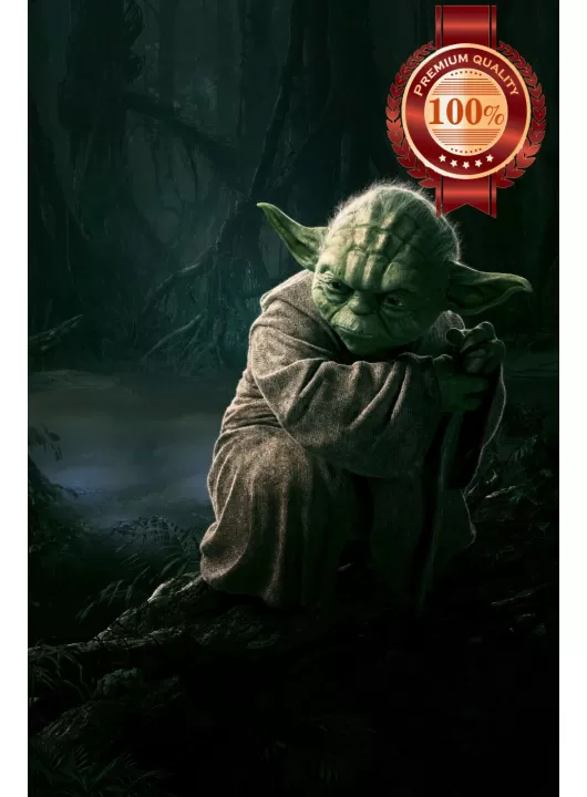 90x60CM YODA IN SWAMP DAGOBAH STAR WARS STARWARS ART PRINT PREMIUM POSTER 90x60CM YODA IN SWAMP DAGOBAH STAR WARS STARWARS ART PRINT PREMIUM POSTER