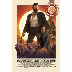 LOGAN PAINTING CHARACTERS 2017 ORIGINAL CINEMA MOVIE FILM PRINT PREMIUM POSTER