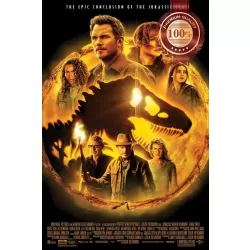 JURASSIC WORLD DOMINION MAIN ORIGINAL OFFICIAL CINEMA MOVIE PRINT PREMIUM POSTER