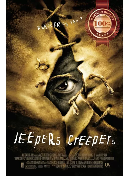 JEEPERS CREEPERS 1 2001 ORIGINAL OFFICIAL CINEMA MOVIE PRINT PREMIUM POSTER JEEPERS CREEPERS 1 2001 ORIGINAL OFFICIAL CINEMA MOVIE PRINT PREMIUM POSTER