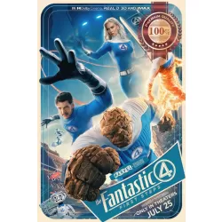 THE FANTASTIC FOUR 2025 TEASER ORIGINAL MOVIE FILM CINEMA PRINT PREMIUM POSTER