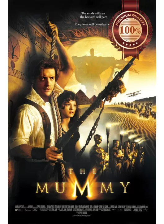 THE MUMMY 1999 90s OFFICIAL ORIGINAL CINEMA MOVIE FILM PRINT PREMIUM POSTER