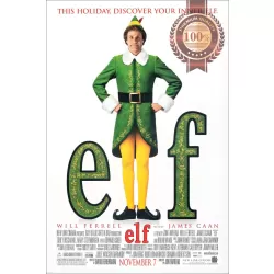 ELF 2003 WILL FERRELL ORIGINAL OFFICIAL CINEMA MOVIE FILM PRINT PREMIUM POSTER