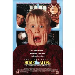 HOME ALONE 1990 90s OFFICIAL ORIGINAL CINEMA FILM MOVIE PRINT PREMIUM POSTER