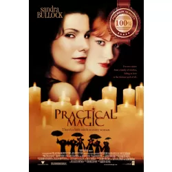 PRACTICAL MAGIC 1998 90s ORIGINAL CINEMA MOVIE PRINT PREMIUM POSTER
