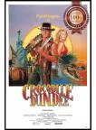 CROCODILE DUNDEE 1986 80s ORIGINAL OFFICIAL MOVIE FILM PRINT PREMIUM POSTER CROCODILE DUNDEE 1986 80s ORIGINAL OFFICIAL MOVIE FILM PRINT PREMIUM POSTER