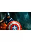 CAPTAIN AMERICA WITH SHIELD THE AVENGERS MOVIE WALL ART PRINT PREMIUM POSTER