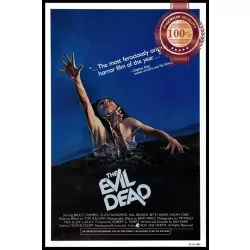 THE EVIL DEAD 1981 80s OFFICIAL ORIGINAL CINEMA FILM MOVIE PRINT PREMIUM POSTER