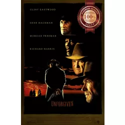 UNFORGIVEN 1992 90s ORIGINAL OFFICIAL CINEMA FILM MOVIE PRINT PREMIUM POSTER