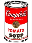 ANDY WARHOL CAMPBELLS TOMATO CAN SOUP PAINTING WALL ART PRINT PREMIUM POSTER