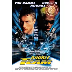 DOUBLE TEAM 1997 90s VAN DAMME CINEMA ORIGINAL MOVIE PRINT PREMIUM POSTER