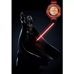 DARTH VADER STANDING WITH LIGHT SABER  MOVIE WALL ART PRINT - PREMIUM POSTER
