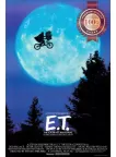 E.T THE EXTRA TERRESTRIAL MOON ET 80s ORIGINAL MOVIE CINEMA PRINT PREMIUM POSTER E.T THE EXTRA TERRESTRIAL MOON ET 80s ORIGINAL MOVIE CINEMA PRINT PREMIUM POSTER