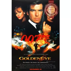 JAMES BOND GOLDENEYE V2 1995 90s 007 CINEMA MOVIE FILM ART PRINT PREMIUM POSTER