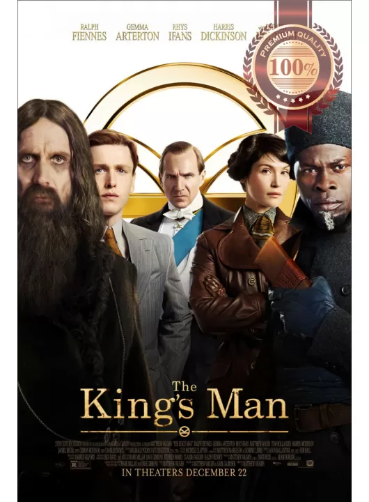 THE KINGS MAN 2021 ORIGINAL OFFICIAL CINEMA FILM MOVIE PRINT PREMIUM POSTER