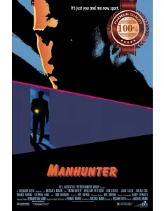 MANHUNTER 1986 80s OFFICIAL ORIGINAL CINEMA MOVIE FILM PRINT PREMIUM POSTER
