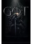 JON SNOW ON THRONE GOT THE GAME OF THRONES TV SHOW ORIGINAL PRINT PREMIUM POSTER JON SNOW ON THRONE GOT THE GAME OF THRONES TV SHOW ORIGINAL PRINT PREMIUM POSTER