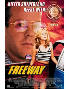 FREEWAY 1996 90s CRIME THRILLER ORIGINAL CINEMA MOVIE PRINT PREMIUM POSTER