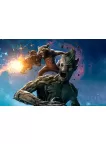 GUARDIANS OF THE GALAXY GROOT & ROCKET MOVIE WALL ART PRINT PREMIUM POSTER